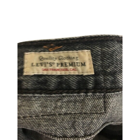 Levi's Premium Jeans Women's Size 27 Gray 80's Mom Jean Cotton - Picture 8 of 10